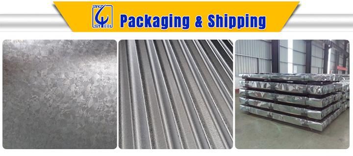 Galvalume Zinc Coated Corrugated Roofing Sheet for Outdoor Application