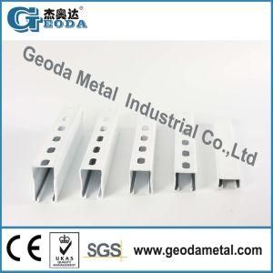 Powder Coating White Coating Unistrut C Channel, Strut Metal Channel Factory Price