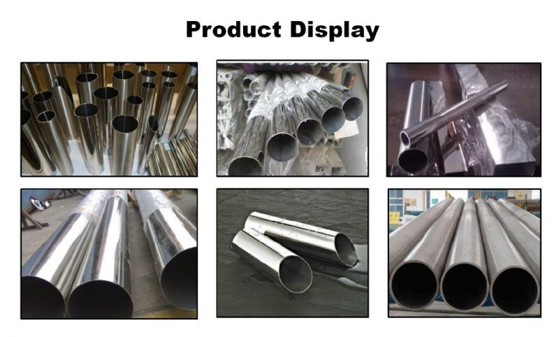 Hight Quality Wholesale Manufacturer 201 304 316 Polished Round Stainless Steel Pipe Tube