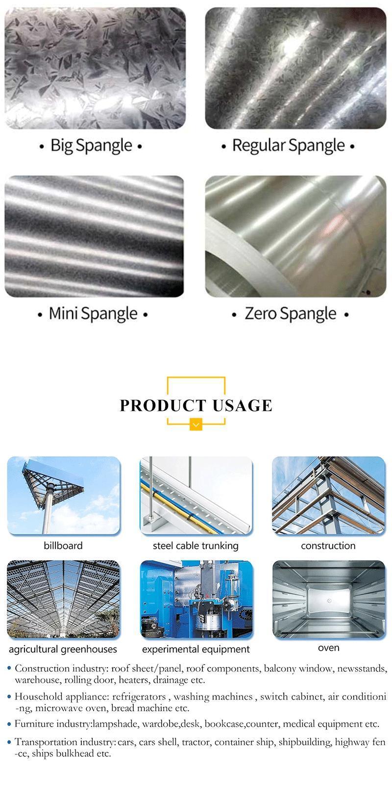 Iron Sheet Building Roofing Material Cold Roll/Hot Rolled Steel Coil Color Coated and Galvanized PPGI/PPGL Steel Coil