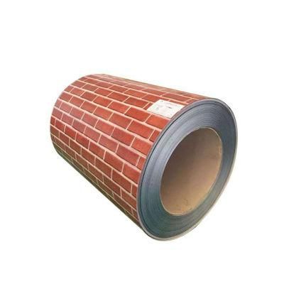 China Pre Coated Gi White Black Red Wooden Color Prepainted Galvanized Steel PPGI Coil