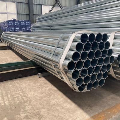 Low Price Large Stock Ss500/St52 Dx51d Dx52D Dx53D Dx54D Hot Dipped Galvanized Steel Pipe Tube