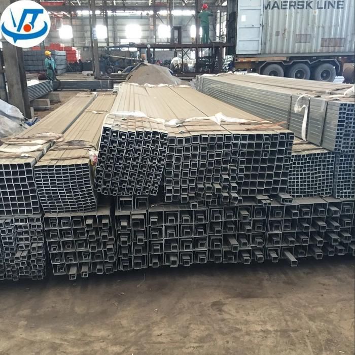 Pre Galvanized Steel Tube 38X38mm Square Galvanized Pipe Tubing Price