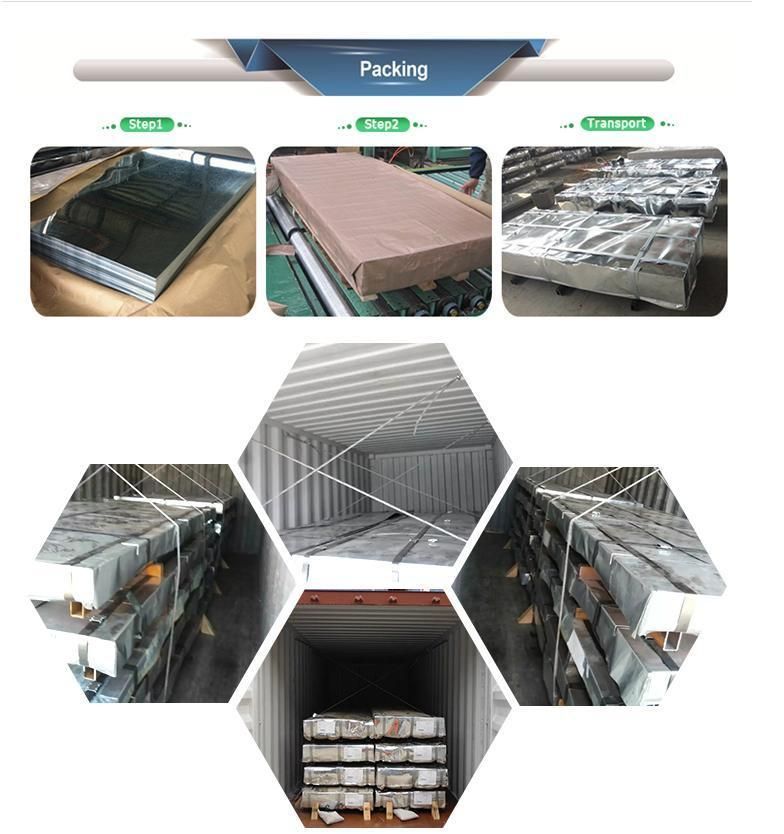 Corrugated Sheet Metal Galvanized Corrugated Sheets Roofing Plate for Roofing