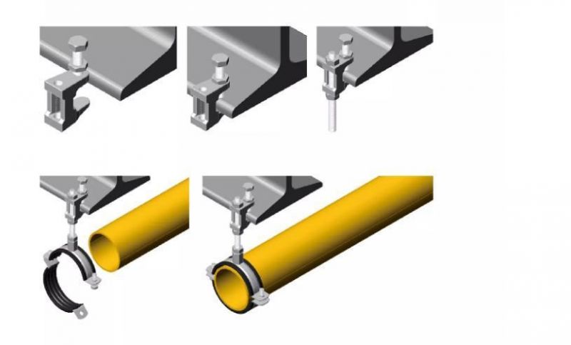 High Quality Competitive Carbon Steel Beam Clamps