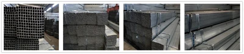 Wrd - 50X50mm Galvanized Steel Pipe for Decorative Pipes