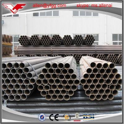 Hot Selling ASTM A53 Gr. B Sch40 Carbon ERW Steel Pipe for Construction