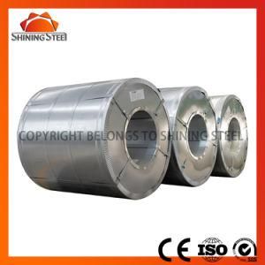 Dx51d SGCC CGCC Z40 Regular Spangle Chromated and Non-Oiled Hot Dipped for Constraction Zinc Coated Gi Galvanized Steel Coil