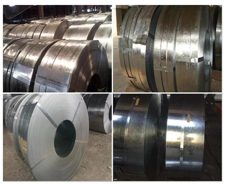 Factory Spangle Coating Galvanized Steel Strip Coil with Construction Area