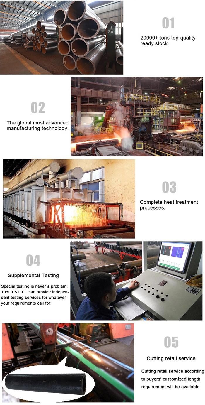 Big Dia Precision 25crmo4 Alloy Steel Pipe