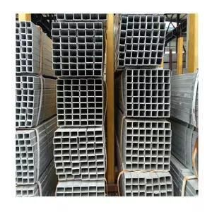 Carbon Steel Square Tube Profiles Sizes Tubular 1020 Galvanized Steel Square Tube Weight Square Section Metal Tube