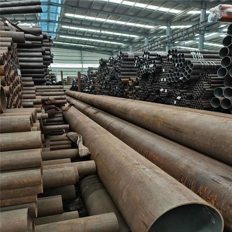 ASTM A53 API 5L Round Black T22 T91 Carbon Seamless Steel Pipe