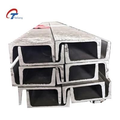 Hot Selling ASTM 201 304 316 Grade Stainless Steel Water Channel Drainage C Steel Channel for Sale