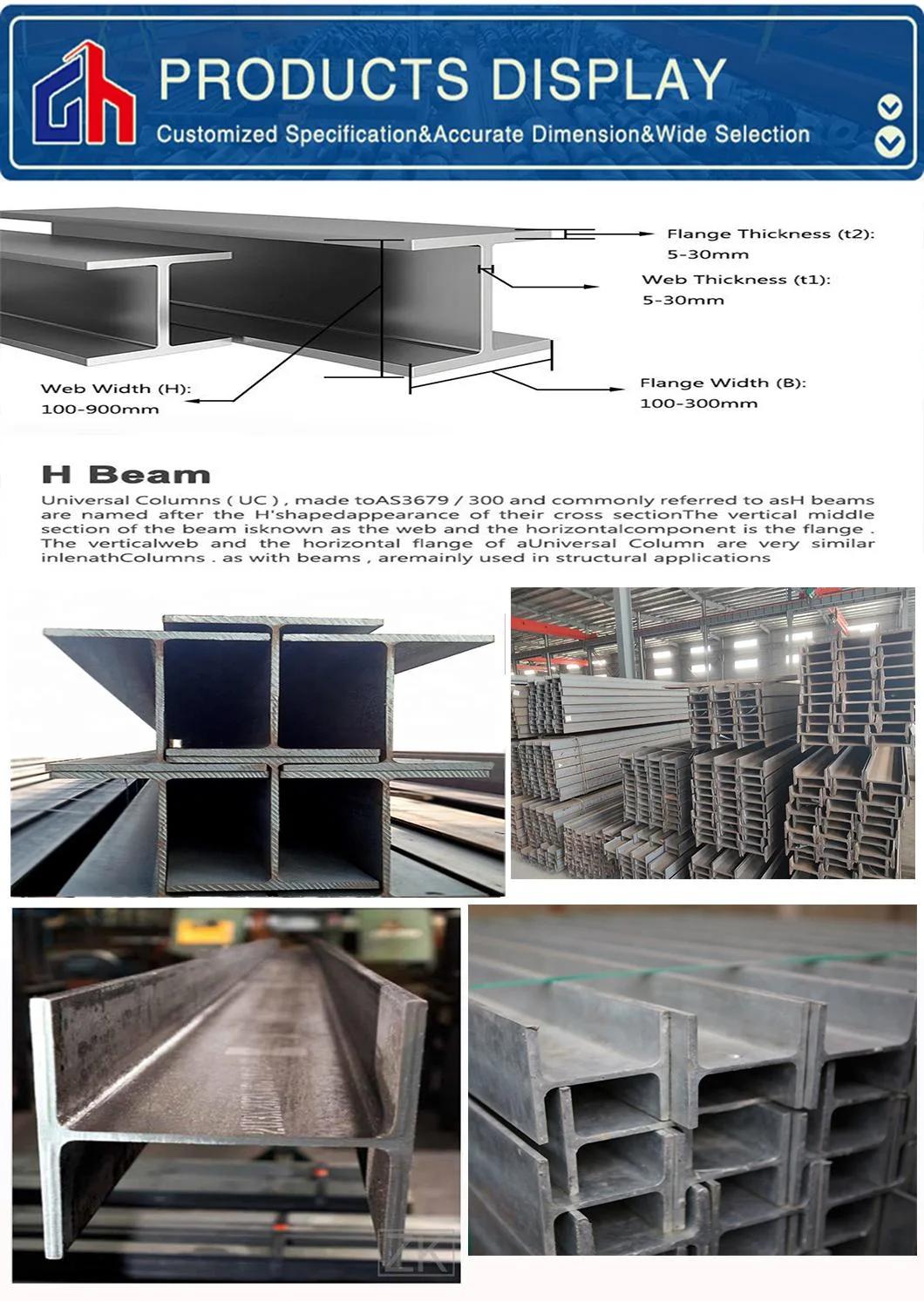 Steel Fabricated Shed Application and Q235 Q345b Grade H/I Beam