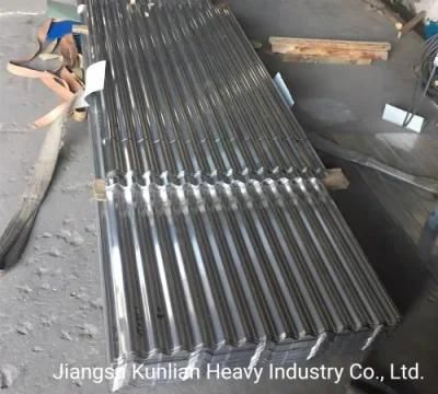 Factory 0.12*665mm SGCC Dx52D+Z Yx35-125-750 Yx15-225-900 Galvanized Corrugated Gi Roofing Steel Sheet