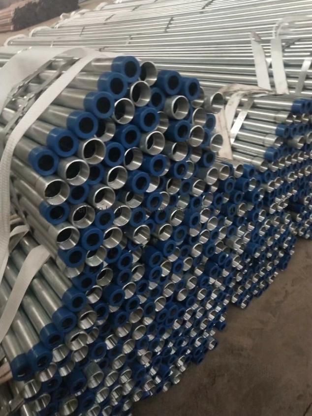 ASTM A53 Gr. B Steel Pipe ERW Sch40 Sch20, ASTM A53 B Galvanized Steel Pipe for Greenhouse