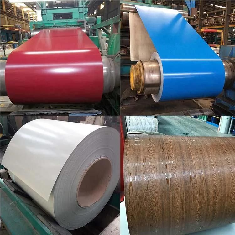 0.35 0.4mm White Red Green Pre-Painted Galvanised Steel Coil/Sheet/PPGI/PPGL Coil