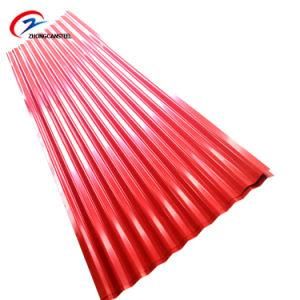 Construction Material Prepainted Galvanized Steel Steel Color Coated Corrugated Steel PPGI PPGL Roofing Sheet