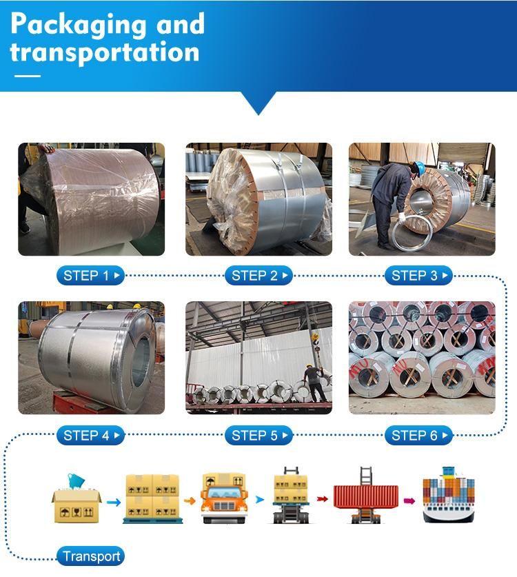 Dx51d Z275 G550 G90 SGCC Cold Rolled Zinc Coated Gl Gi Hot Dipped Galvanized Steel Coil for Iron Sheet Roofing Material