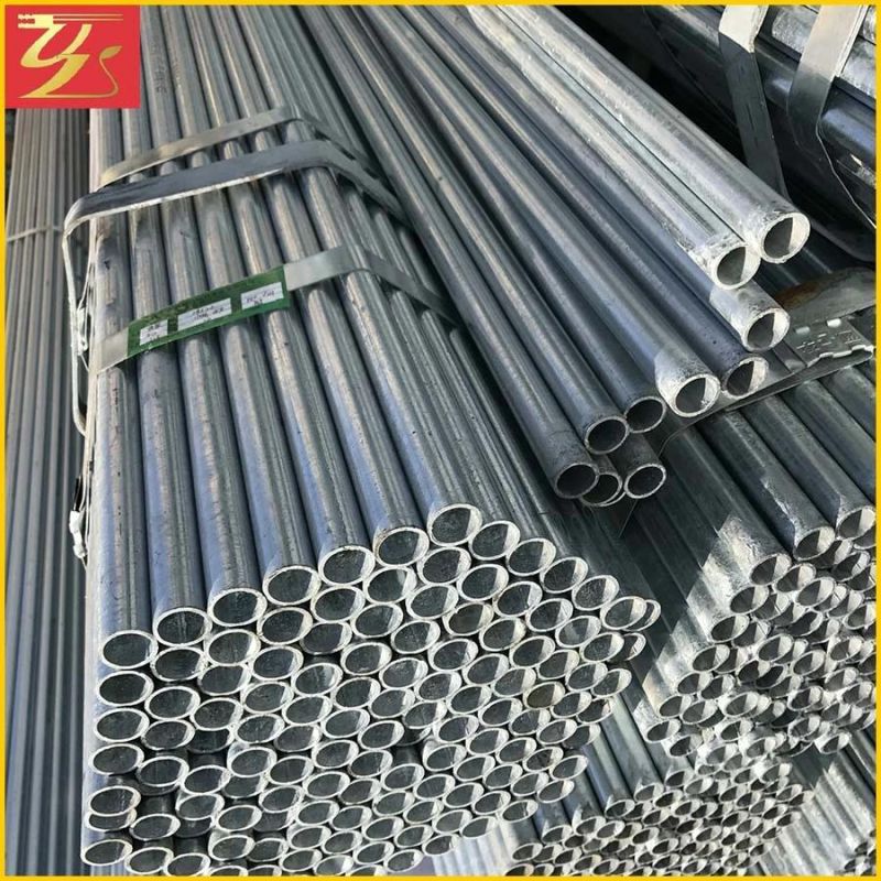 Prime Gi Pipe Quality Q235 Q195 Gi Pipe Price List Galvanized Steel Pipe and Tube for Sales