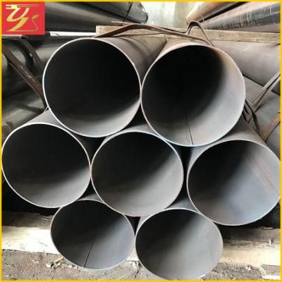 Building Material/Hollow Tube/Metal/ERW Q345 Q235B ERW Black Round Steel Welded Pipe DN200