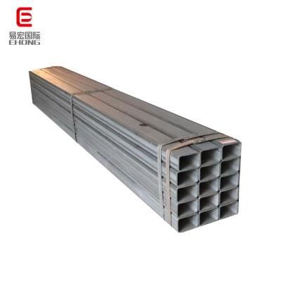 Black Hollow Section Carbon Steel Q235/Q355b Square Metal Tube Carbon Steel Pipe Tube