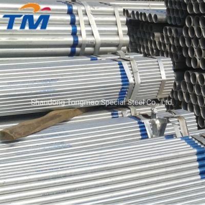 BS1387 Threaded and Coupled Hot Dipped Galvanized Steel Pipe