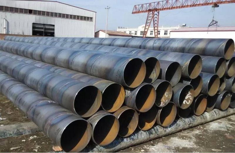 Factory Price of API 5L ASTM A53 Grade B Large Diameter 48 Inch Steel Spiral Pipe
