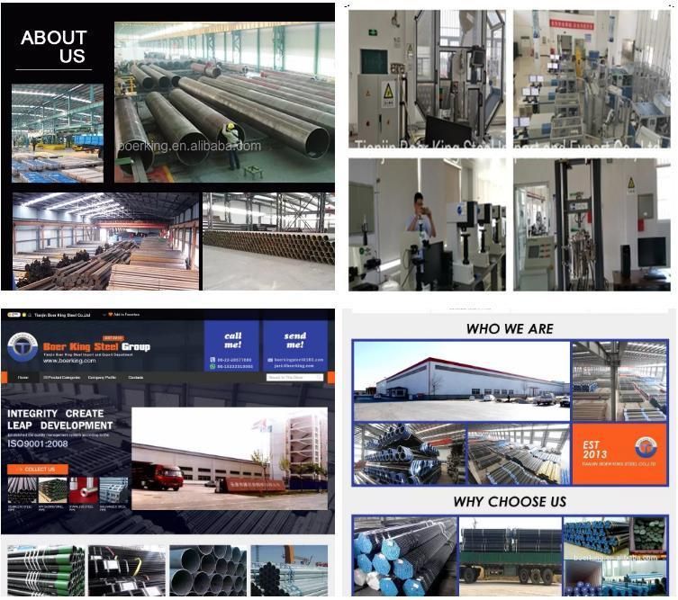 Hot Rolled Cold Drawn Tube API 5L ASTM A106 A53 SA106 Gr. B St45.8 St52 Carbon Seamless Steel Pipe