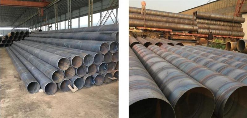 SSAW Pipeline Transport ASTM 179 Pipe Carbon Steel Spiral Welded Tube