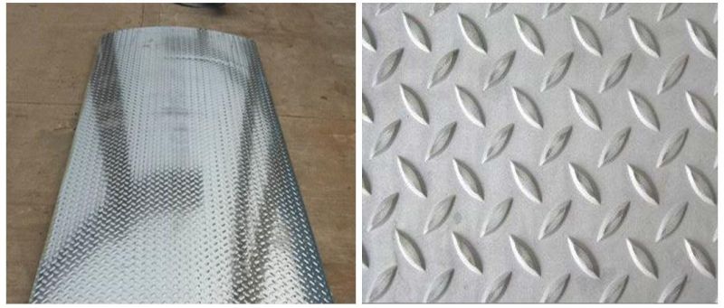 Diamond S275jr Ss400 A36 Q235 Ms Carbon Plate Chequered Steel
