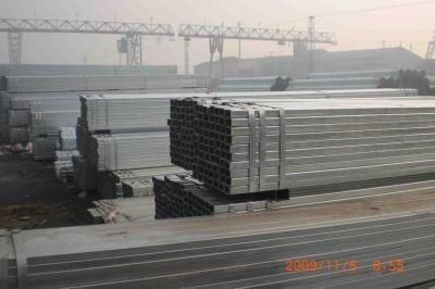Factory Price Q195/Q235/Q345 Galvanized Tianjin, China Steel Tube Square Tubes Rectangular Pipe