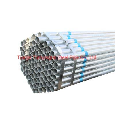 48.3mm Hot Dipped Galvanized Steel Pipe HDG Scaffolding Pipe