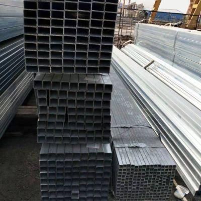 Factory Supply Hot DIP Galvanized Steel Pipe Gi Rectangle Tube