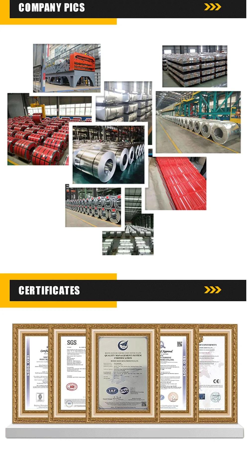 Factory Manufacture PPGI Steel Coil, Color Coated and Prepainted Galvanized PPGI Steel Roll