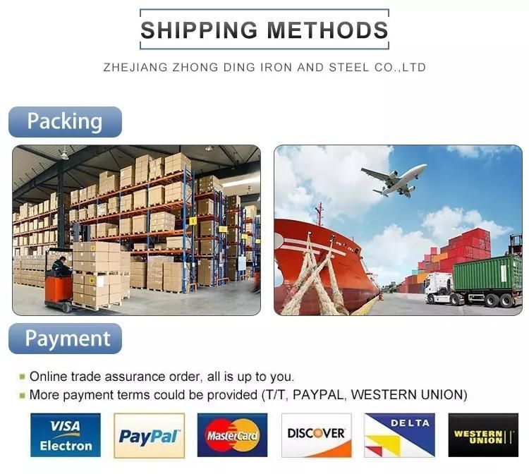 304 316L Standard Sizes U Channel Steel Stainless Steel Channel U-Shaped Customizable Galvanized Steel Channels