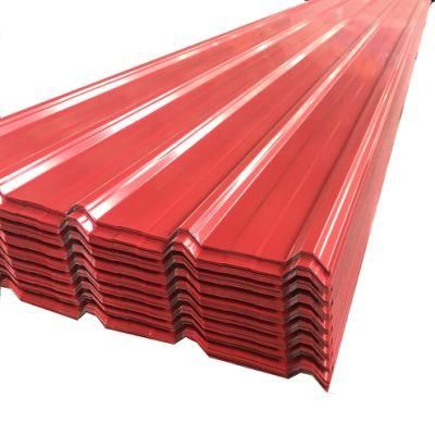 Dx51d SGCC CGCC Galvanized Zinc Coated Color Painted PPGI Gi Gl PPGL Corrugated Steel Galvalume Roofing Tiles Sheet