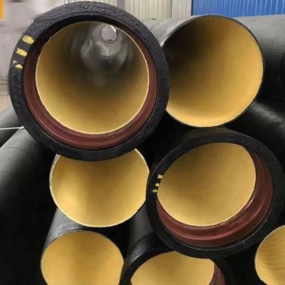 ISO2531 K9, C40, C30, C25 Di Pipe Ductile Cast Iron Socket Spigot Pipes