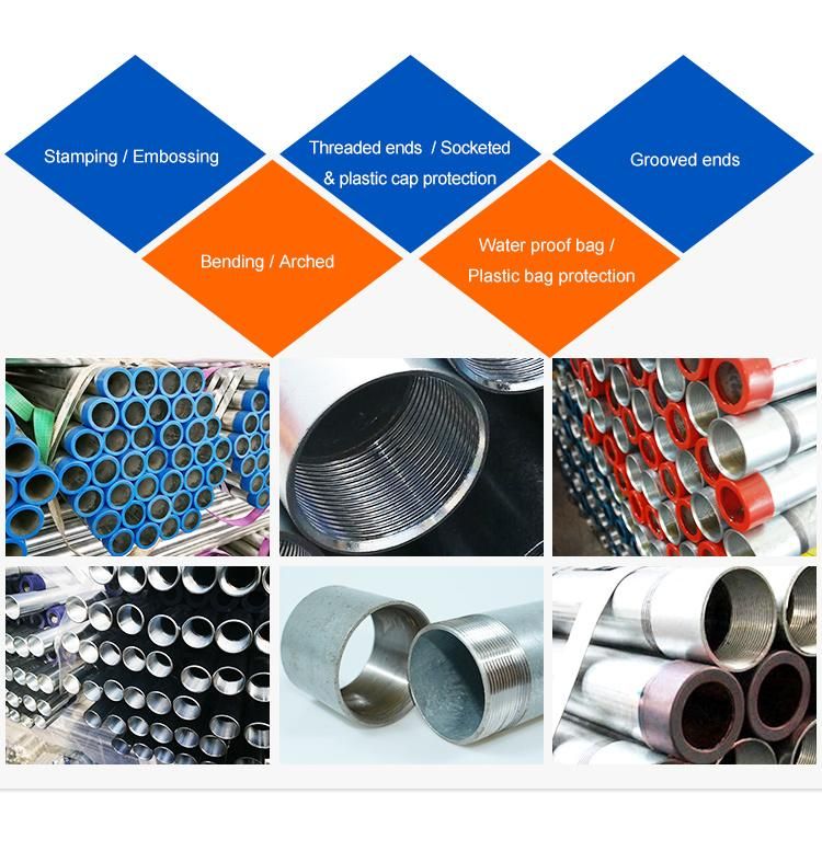 Tianjin Factory Steel Pipe Black Steel Tube Hot Rolled Carbon Steel Pipe Price for Wholesales Metal Tube Iron Pipe