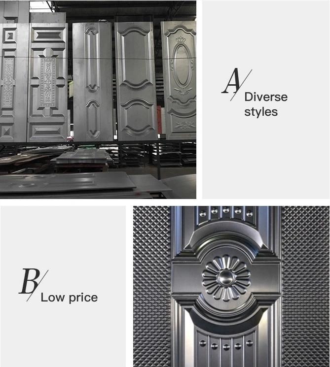 Sheet Metal Door Design Embossed Door Panel Steel Door Skin