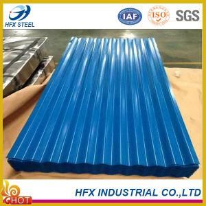Blue Color Corrugated Iron Sheet for Roofing Material