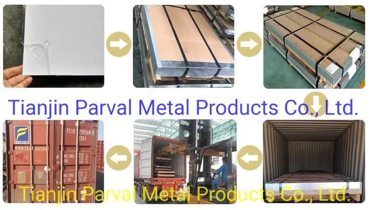 Building Material 28gauge Bushan Bwg 34 Prepainted Galvanized Color Corrugated Metal Roof PPGI Color Coated Steel Roofing Sheet DDP Price