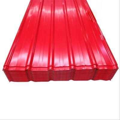 SGCC Dx51d PPGI Prepainted Galvanized Color Coated Steel Corrugated Roofing Sheet