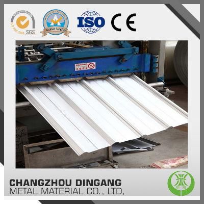 White Color Ibr Weather Resistant Roofing Sheet for Construction