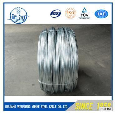 1.57-4.77mm Hot Dipped Galvanized Steel Wire for Making Strand