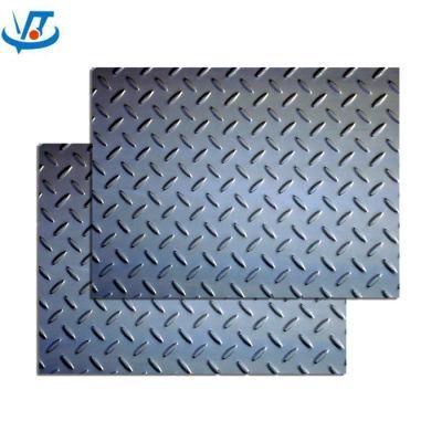 Hot DIP Galvanized St37 Anti-Slip Embossed Steel Plate 5mm