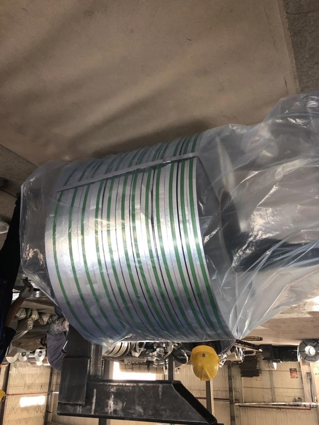 0.3-2.0mm Regular Spangle Galvanized Steel Strip for Purling
