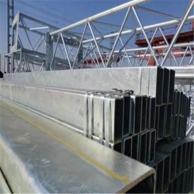 A106 Sch40 Rectangular Square Hot Dipped DIP Galvanized Ms Iron Gi Mild Carbon Steel Seamless ERW Black Welded Pipe