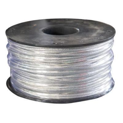 Factory 7*7 2.0mm Aircraft Cable Hot DIP Galvanized Steel Wire Rope