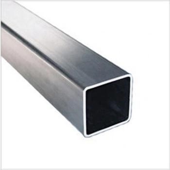 ERW Steel Square Tubing Standard Sizes Pre Zinc Coated Square Galvanized Steel Pipe Tube